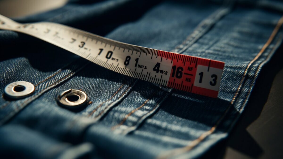 jeans sizing